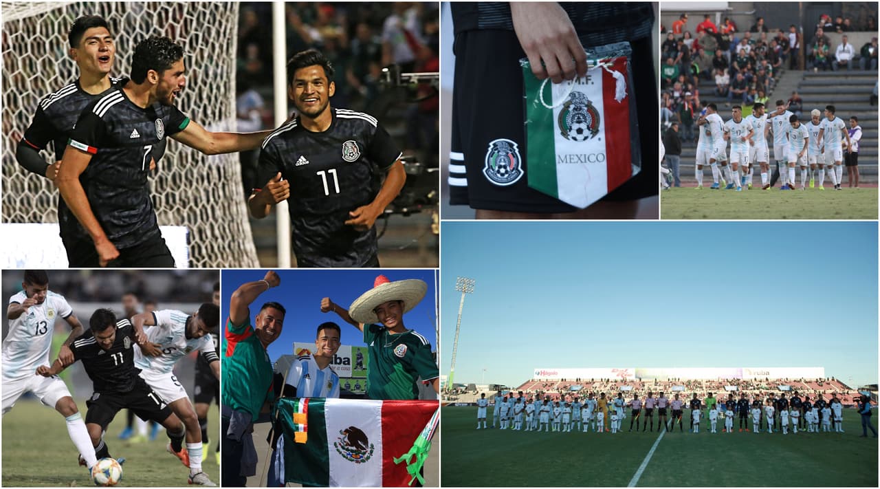 Vladimir Loroña y Eduardo Aguirre anotaron par la causa tricolor en empate ante Argentina.