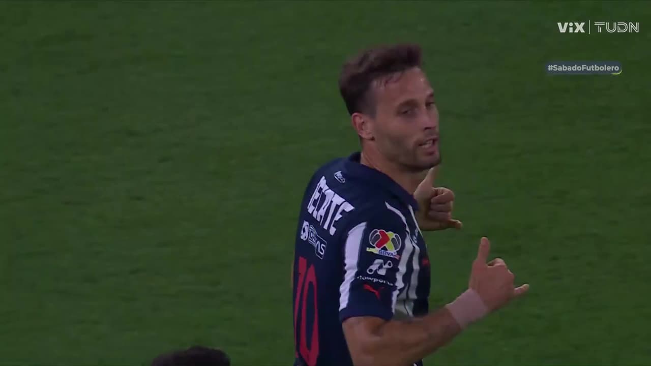 ¡Gol de Monterrey! Canales lo empata desde la pena máxima