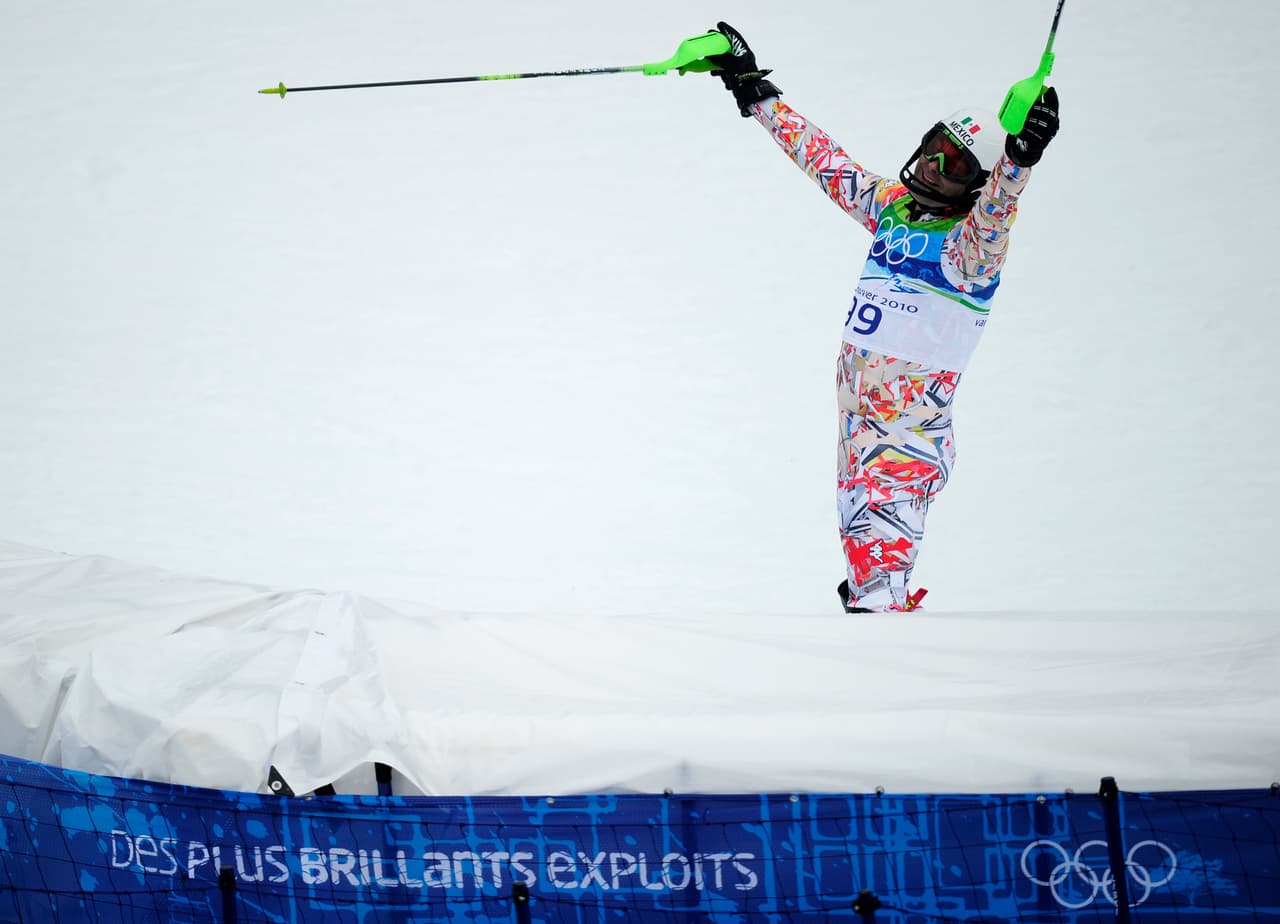 Lejos de su presentación deportiva, Von Hohenlohe se robó todas las miradas con su uniforme en esta edición.