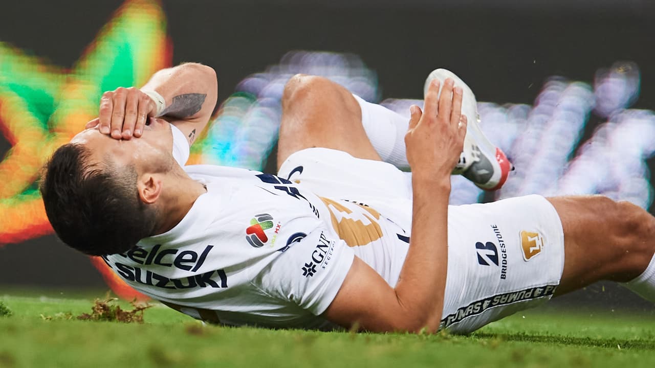 Pumas confirma fractura de Dinenno y anuncia intervención quirúrgica