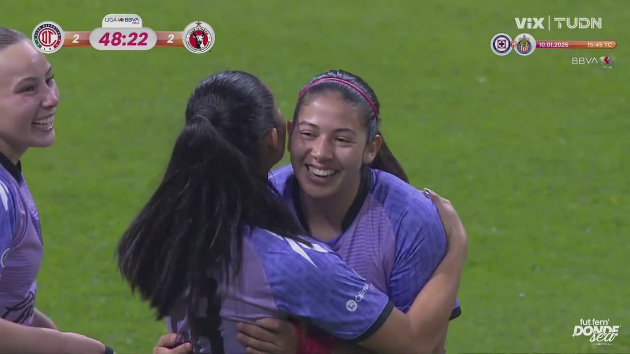 ¡Se empata el juego! Dana Sandoval se estrena con el 2-2 de Xolas