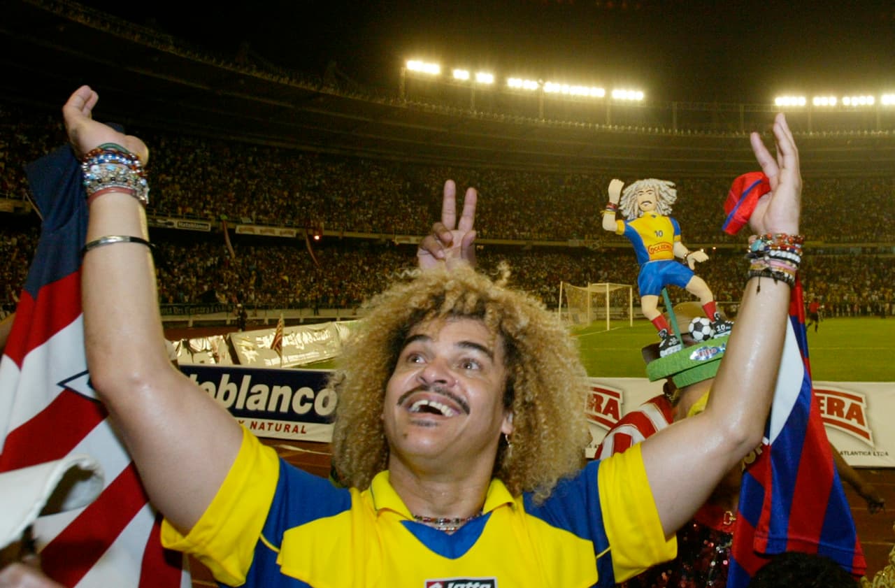 ‘Por esos cinco goles. Yo entré en la historia del futbol mundial’, comentó el Pibe Valderrama.