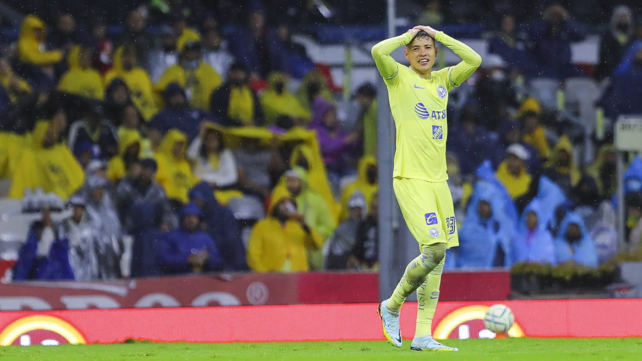 Emilio Lara está descartado con América ante Mazatlán