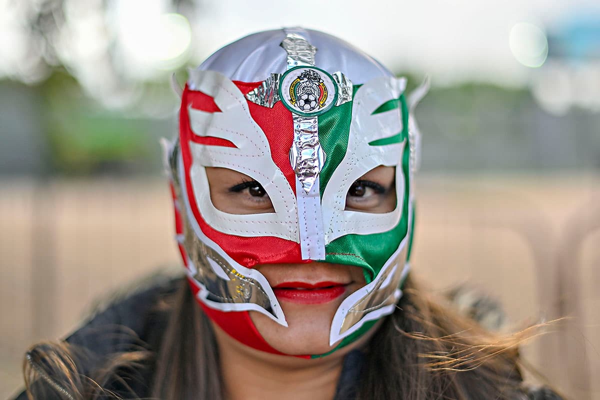 Esta fanática mexicana está lista para apoyar al Tri Femenil en la Final del Mundial Sub-17 contra España.
