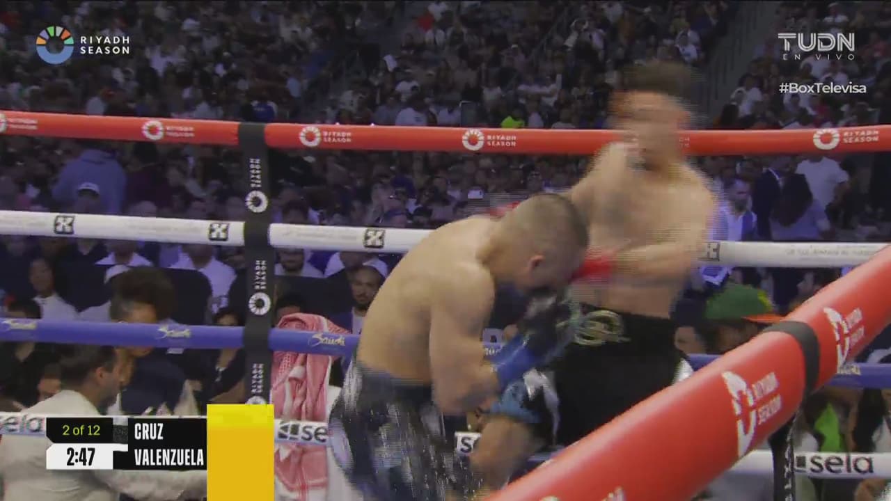 Round 2: ‘Pitbull’ Cruz conecta duro, pero Valenzuela le responde