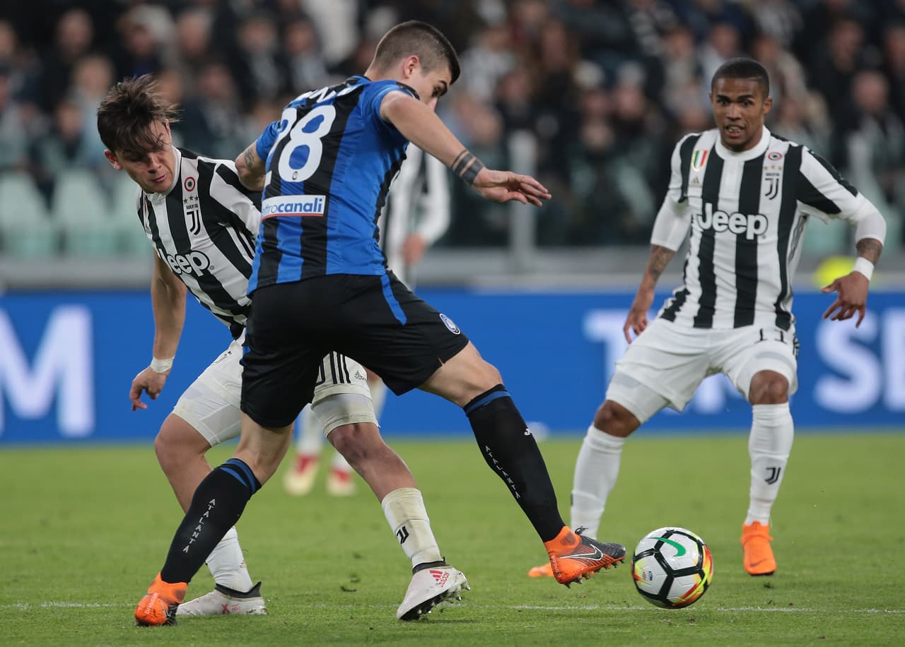 El argentino Paulo Dybala estuvo con Juventus durante todo el partido, como uno de los desequilibrantes del equipo.