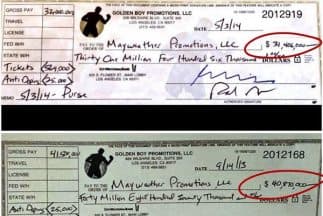 Floyd Mayweather Jr. le contestó a 50 Cents