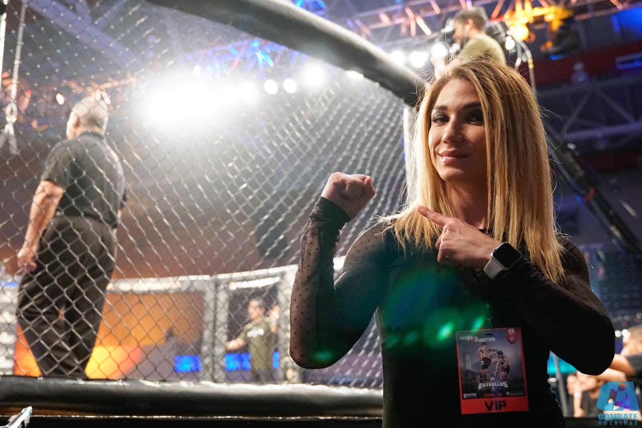 La belleza y la sensualidad de las mujeres del ring y de algunas de las asistentes en Combate Américas fue un ingrediente que le dio más color al encuentro de artes marciales mixtas.