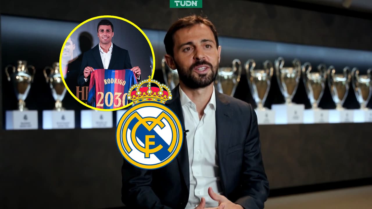 ¿Bernardo Silva lanza dardo a Rodri? "Jugar en el Real Madrid no es para todos"