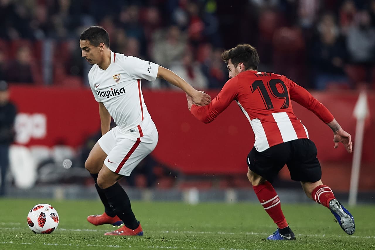 Otro de los que estuvo en el frente de ataque fue Wissam Ben Yedder, pero tampoco pudo hacer suficiente daño.