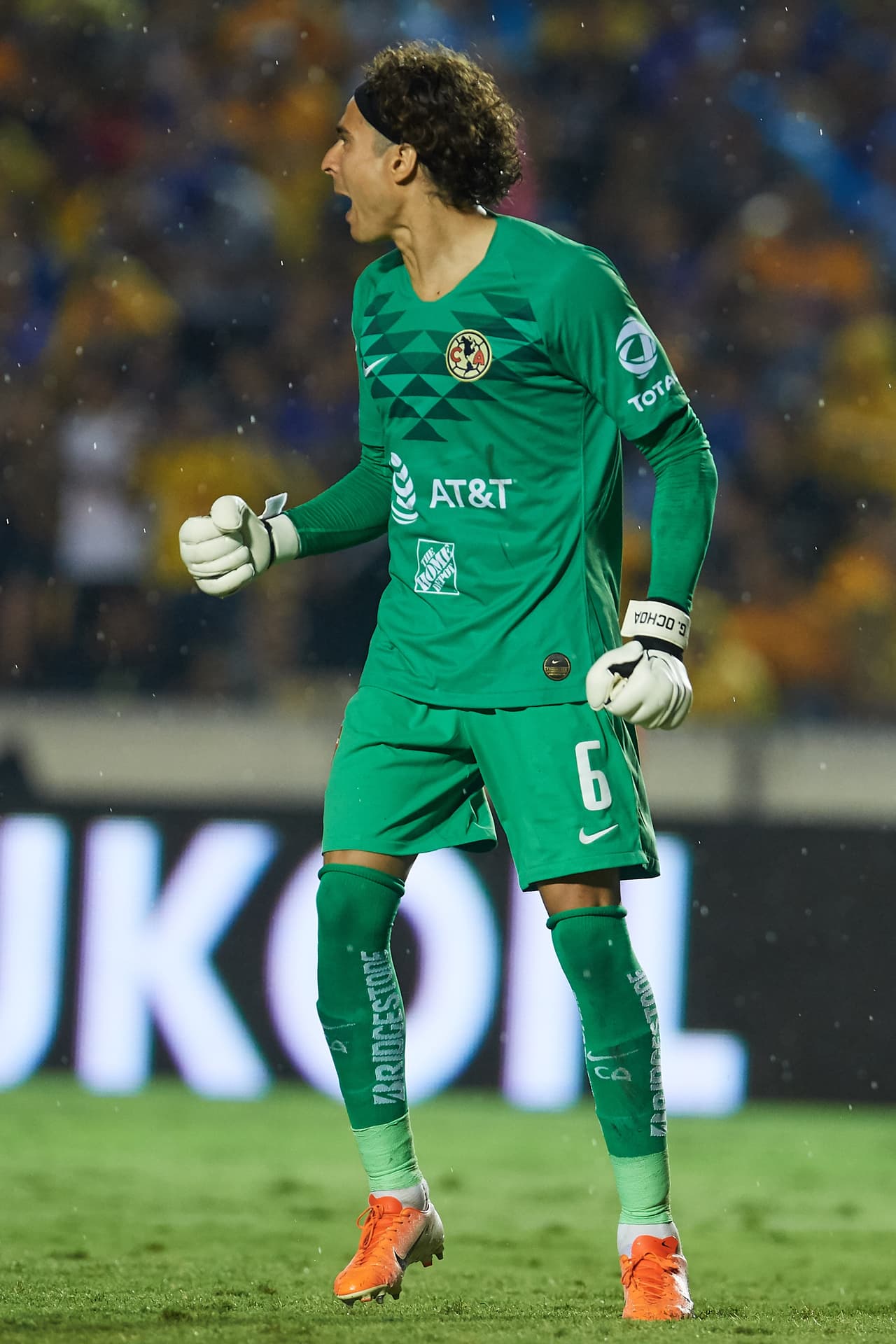 during the game Tigres UANL vs América, corresponding to day 6 of the Torneo Clausura 2019 of the Liga BBVA MX, at Universitario Stadium, on August 24, 2019.
<br>
<br> durante el partido Tigres UANL vs América, correspondiente a la jornada 6 del Torneo Apertura 2019 de la Liga BBVA MX, en el Estadio Universitario, el 24 de Agosto de 2019.