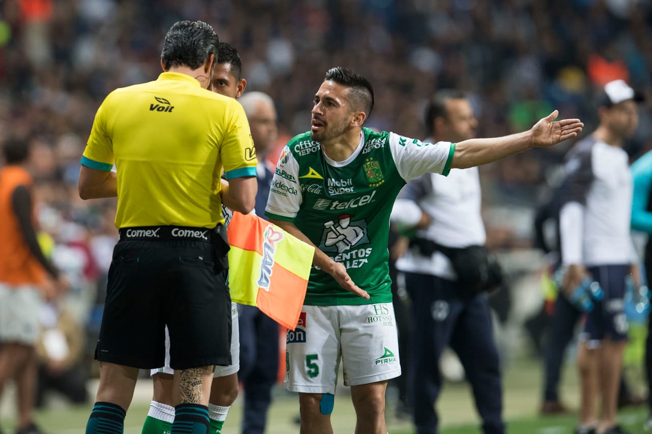 El León dio claras muestras de desesperación. Cuando juegas ante un equipo como Monterrey, tienes que hacer un partido perfecto si quieres poder competir.