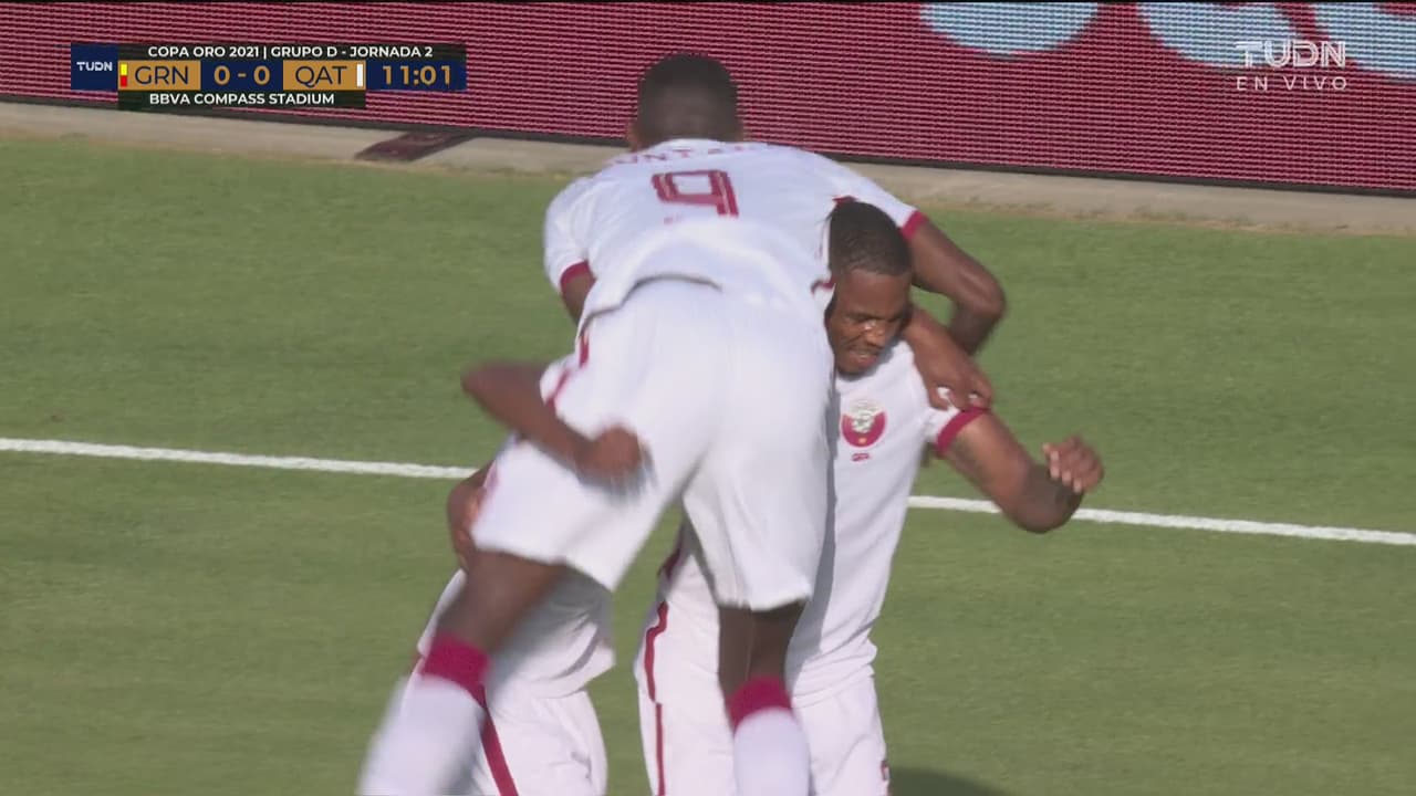 ¡Polémica arbitral! Qatar marca el 0-1 en una jugada muy dudosa