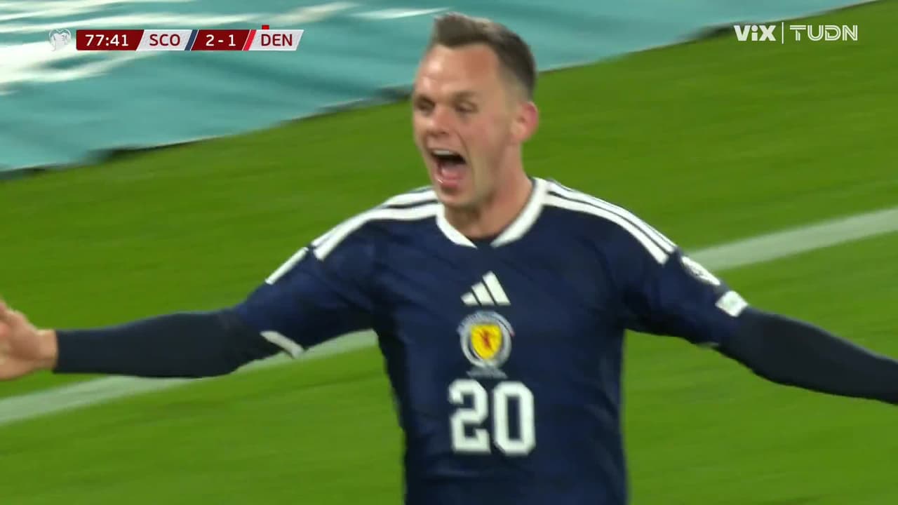 ¿Gol que vale un Mundial? Shankland devuelve ventaja a Escocia