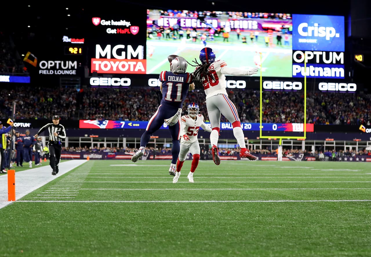 Los Pats siguen con paso perfecto, vencen 35-14 a los New York Giants en el inicio de la Semana 5.