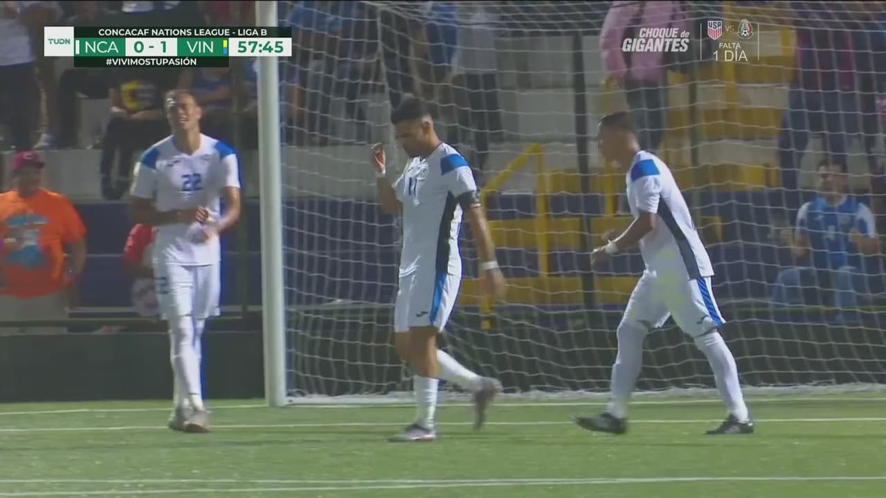 ¡No quiso empatar! Nicaragua desperdició una muy clara