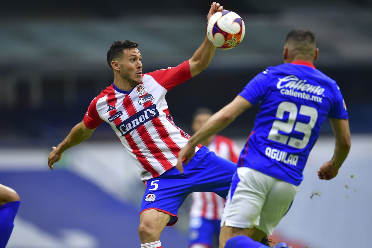 Pablo Aguilar, Jonathan Rodríguez y Elías Hernández anotan en la apretada victoria 3-2 sobre el Atlético San Luis.