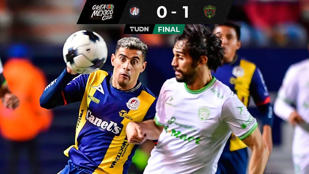 El Atlético de San Luis vs Juárez arroja a cuatro lesionados