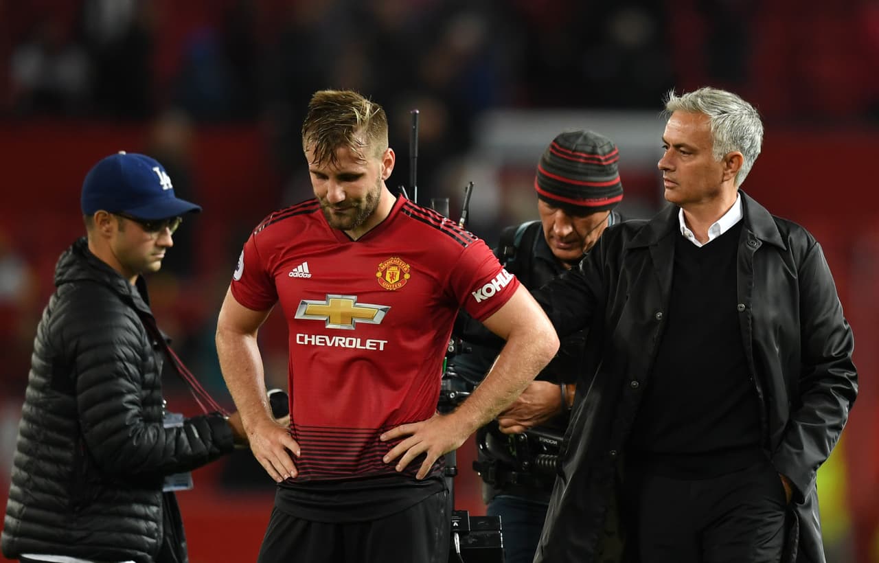 Mourinho y Luke Shaw pelean desde que coincidieron en el United