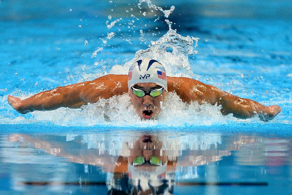 Phelps lloró por primera vez en público tras lograr la hazaña