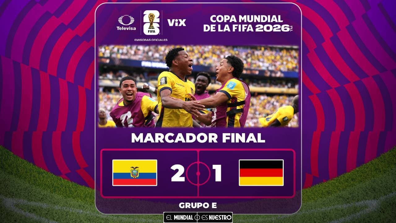 Resumen | Ecuador mantiene el sueño tras vencer a Alemania
