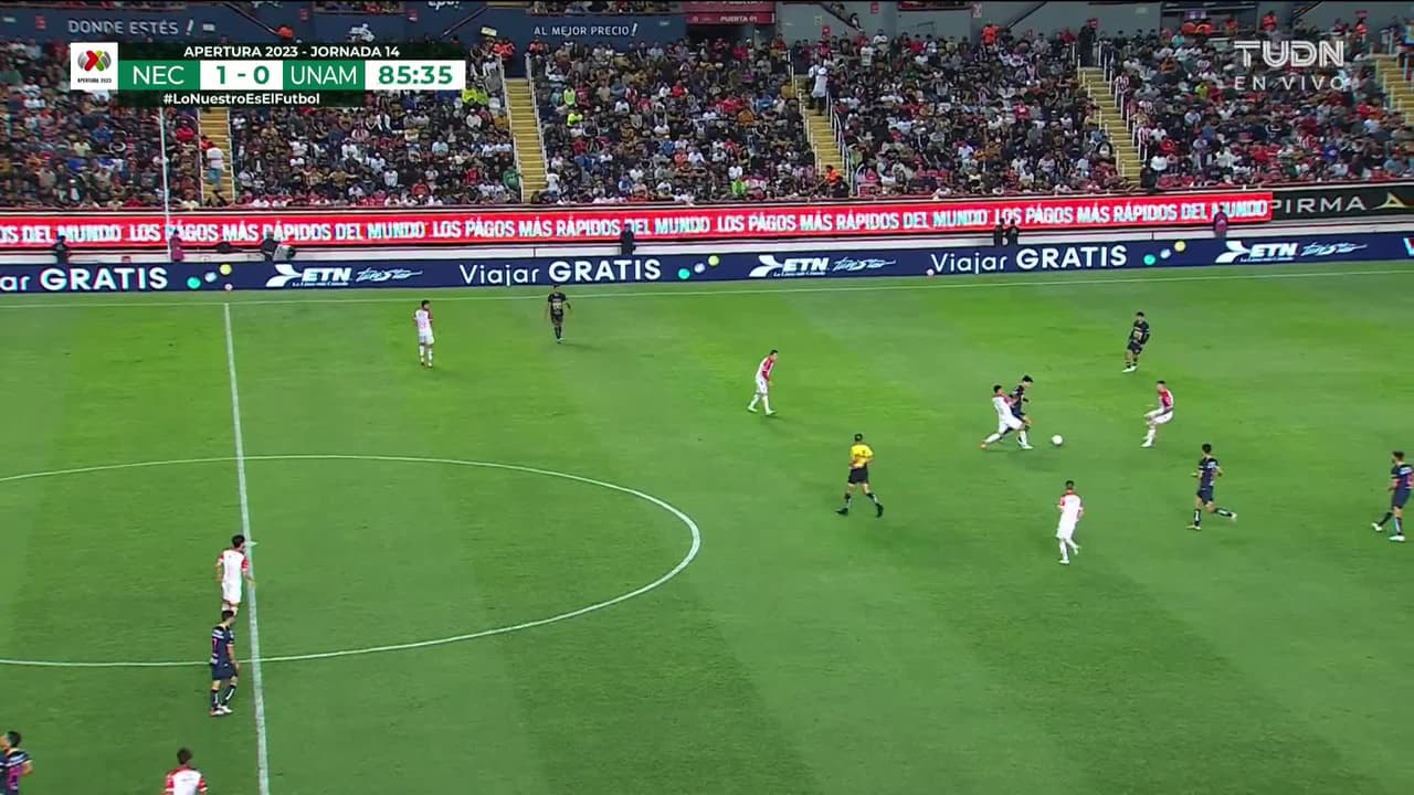 ¡TIRO ATAJADO! disparo por Braian Samudio.