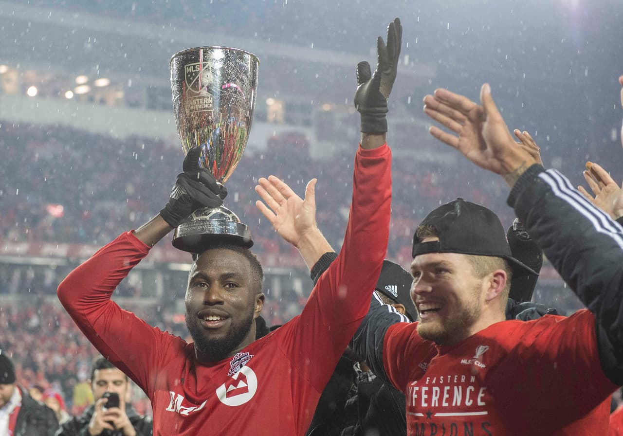 Pese a no poder cerrar el año con el título de liga, Jozy Altidore concluyó una gran temporada con la camiseta de Toronto FC. (USA Today Images)
