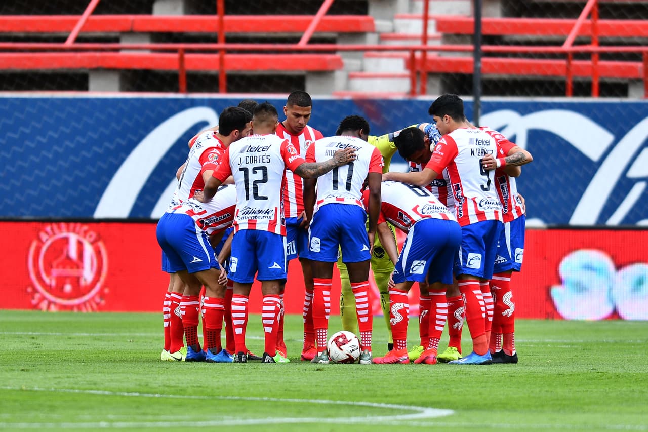 San Luis venía de sufrir una derrota en casa y querían evitar el segundo descalabro.