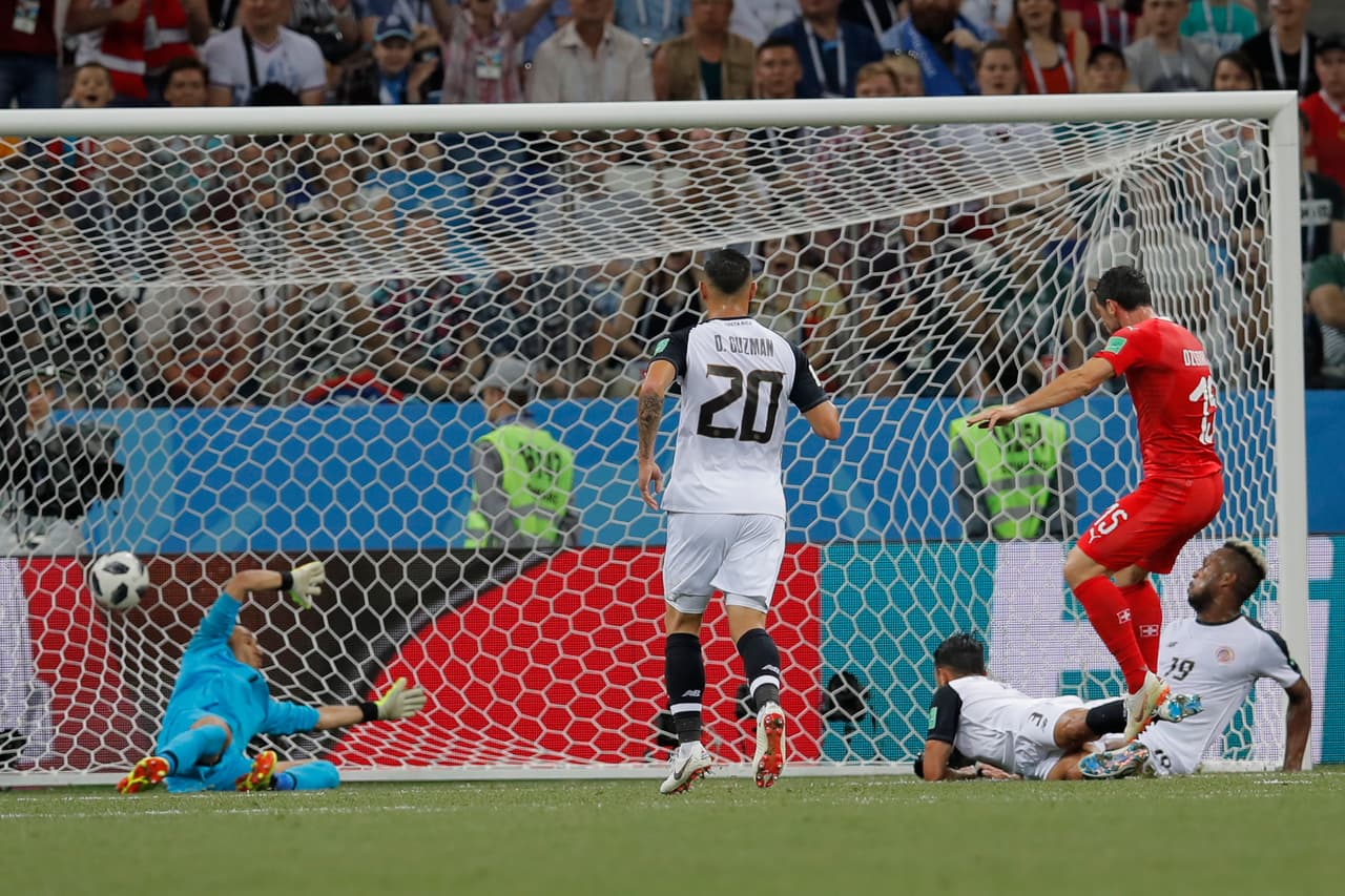 113.-Blerim Dzemaili (Suiza) al minuto 31. Suiza 1-0 Costa Rica.