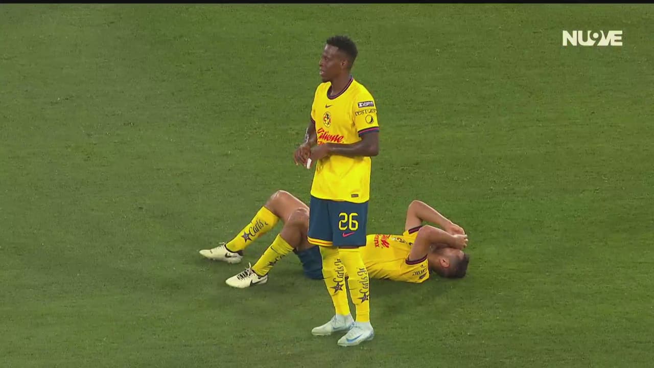 ¡Se prenden las alarmas! Cáceres se tira al pasto entre lágrimas