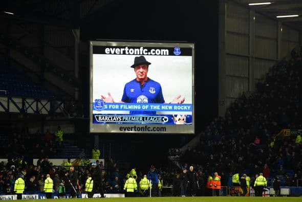 El estadio Goodison Park formará parte de la película de Rocky.