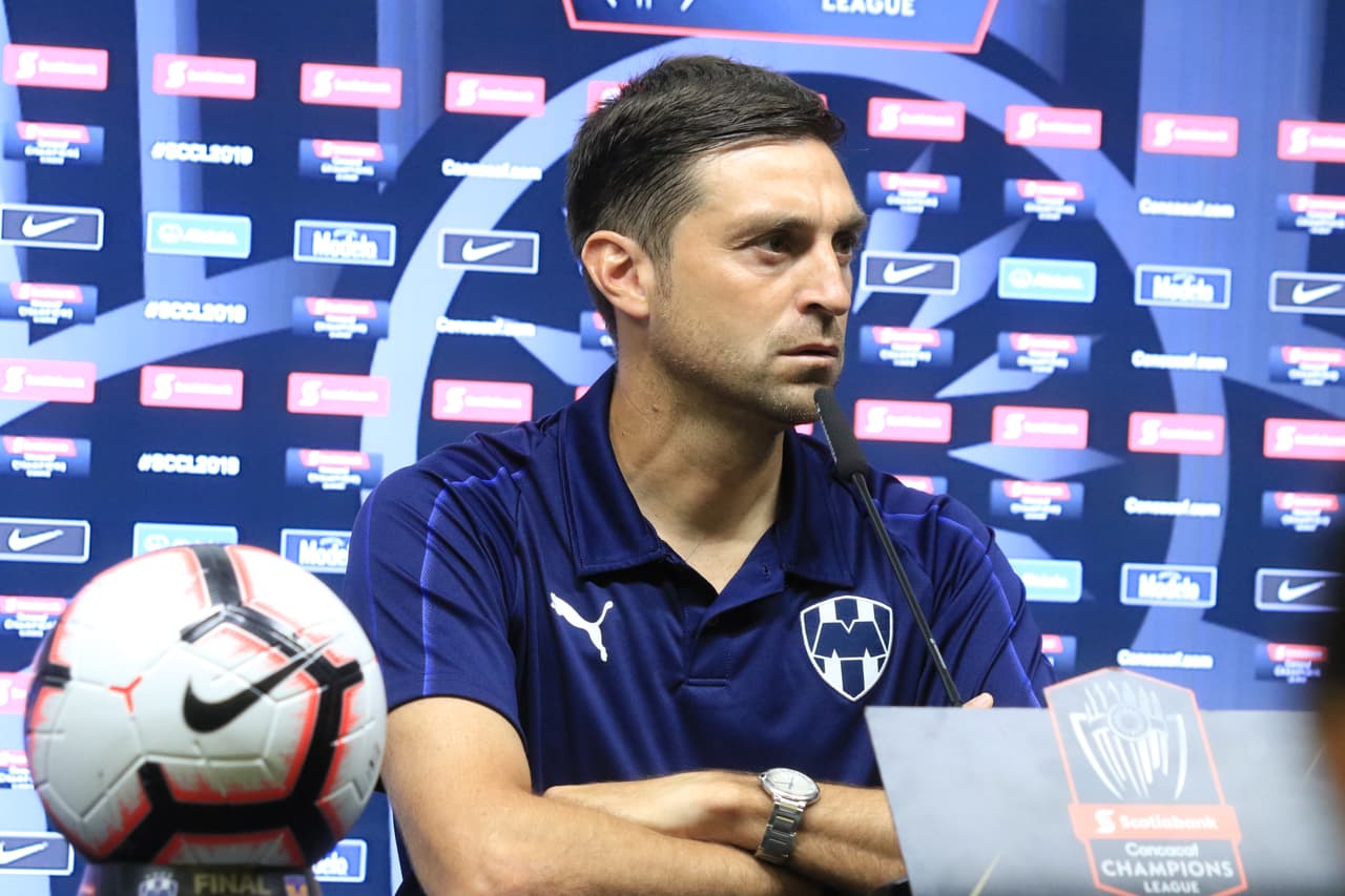 Diego Alonso apuesta el título de Concacaf a la "actitud, disciplina y mentalidad" de Rayados