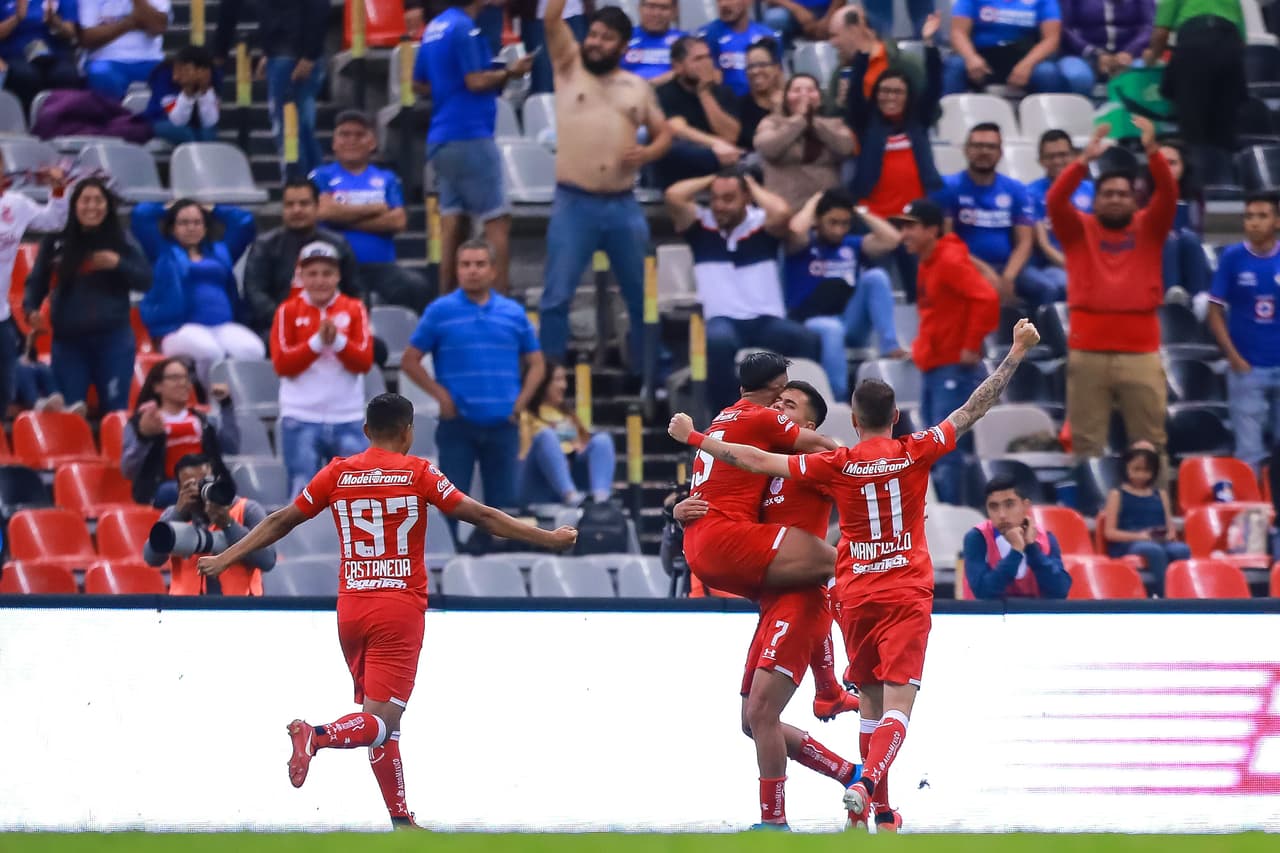 Gol de Jonathan Rodríguez el en Cruz Azul 1-1 Toluca