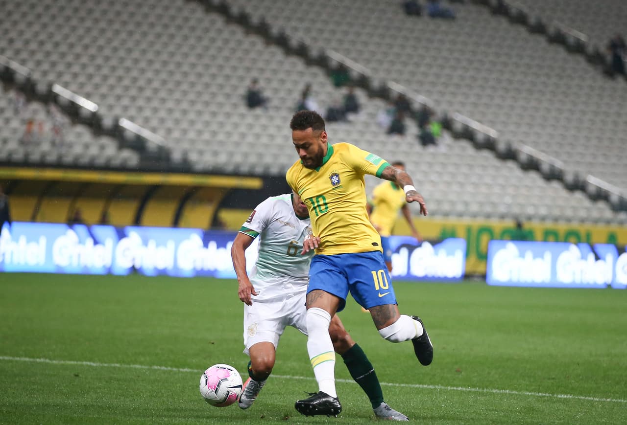 Neymar hizo brillar Brasil y arrasaron con Bolivia