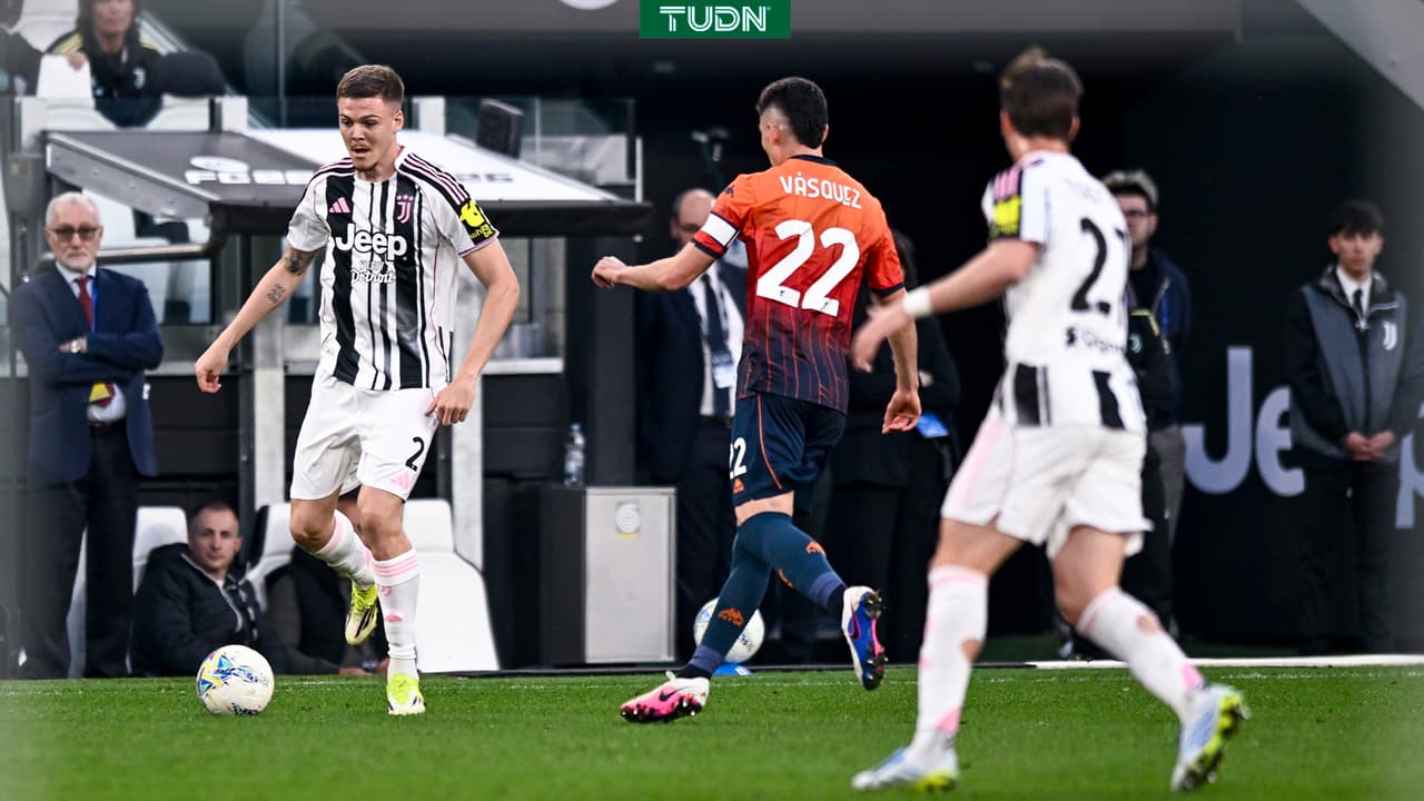 Johan Vásquez y Genoa siguen en riesgo de descenso tras caer con Juventus