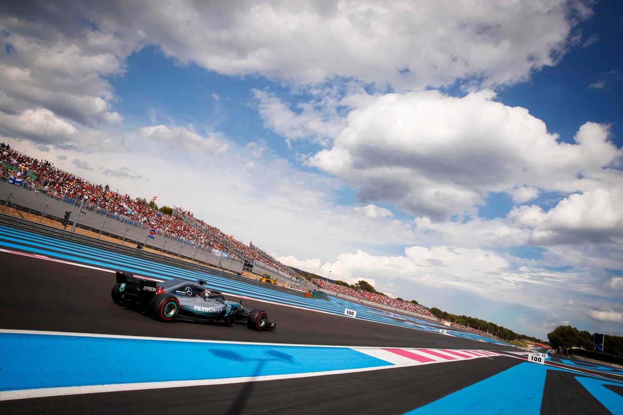 El circuito de Paul Ricard fue escenario de la victoria 65 en la carrera de Lewis Haimilton, quien recuperó el primer lugar del campeonato de pilotos.