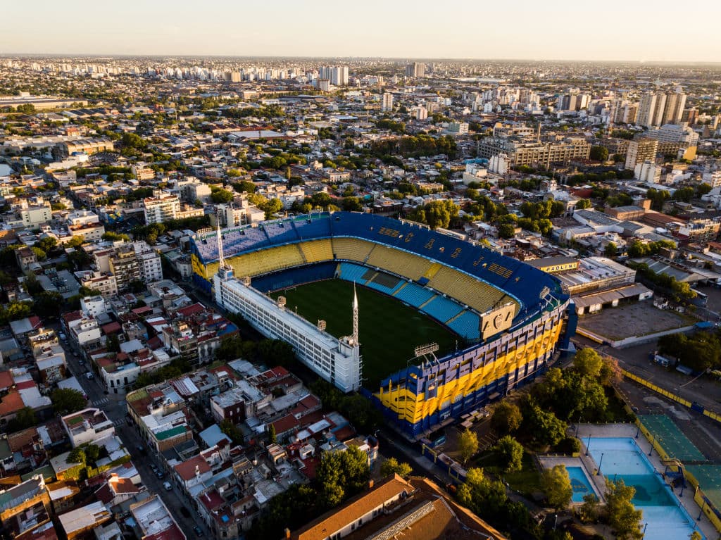 Estadio Alberto J. Armando, mejor conocido como 'La Bombonera', casa de Boca Juniors.