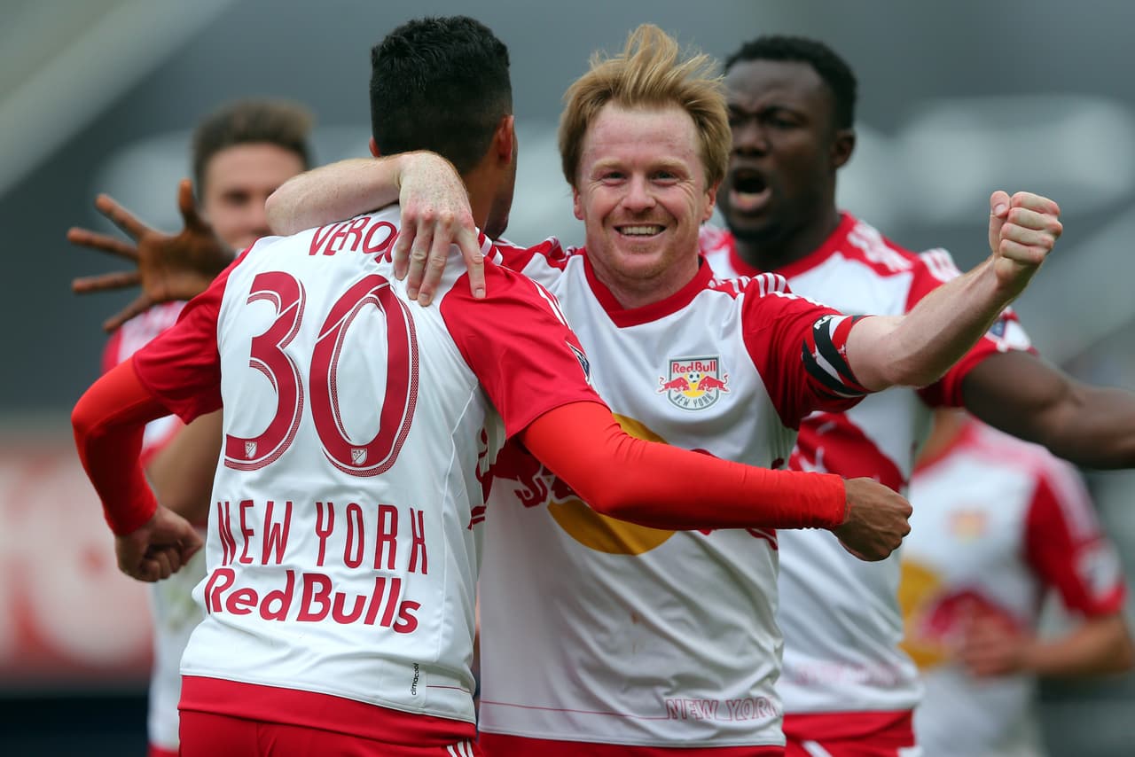 El festejo de los Red Bulls no se detiene.