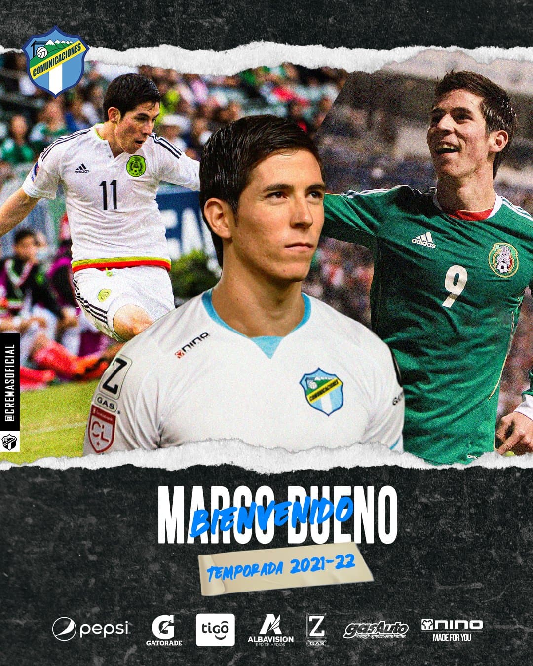 Marco Bueno, campeón mundial con el Tri, jugará en Guatemala