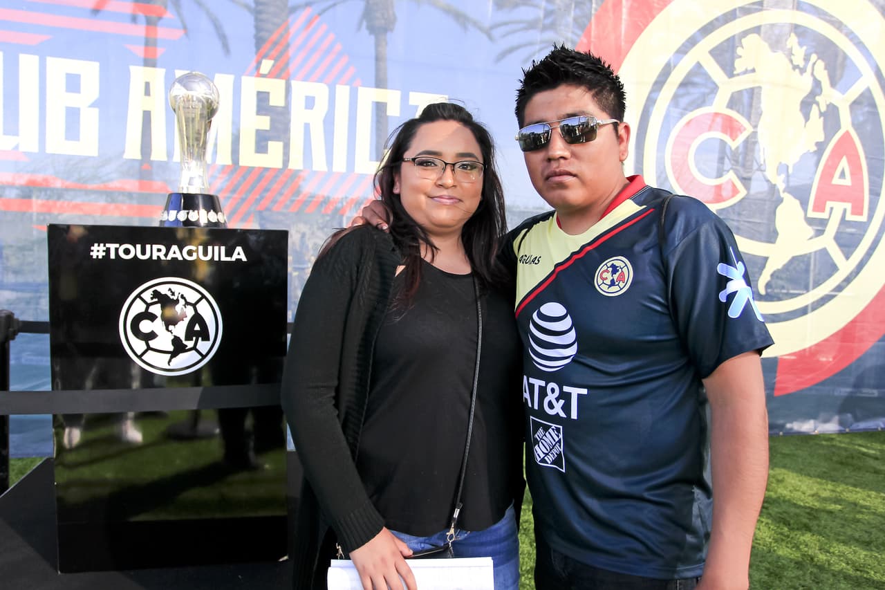 Los fanáticos de América y Atlas están listos para el partido amistoso que se llevará a cabo en el Dignity Health Sports Park de Carson, California.