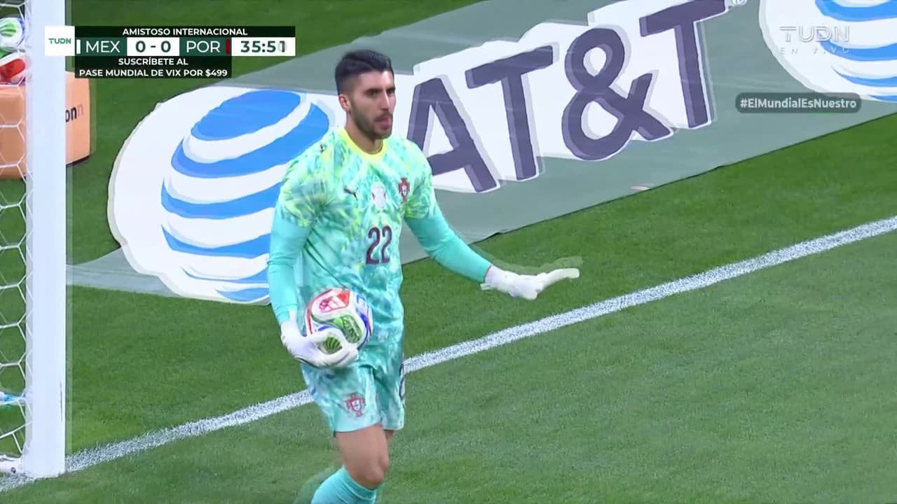 ¡Qué juegazo! México hace un jugadón y Portugal responde con esta acción imperdible