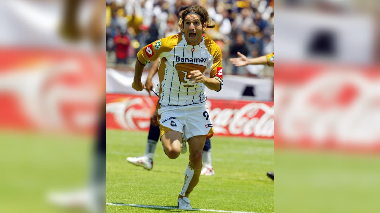 Bruno Marioni | Con los Pumas de la UNAM anotó 16 goles logrando el título liga y goleo en el Clausura 04.