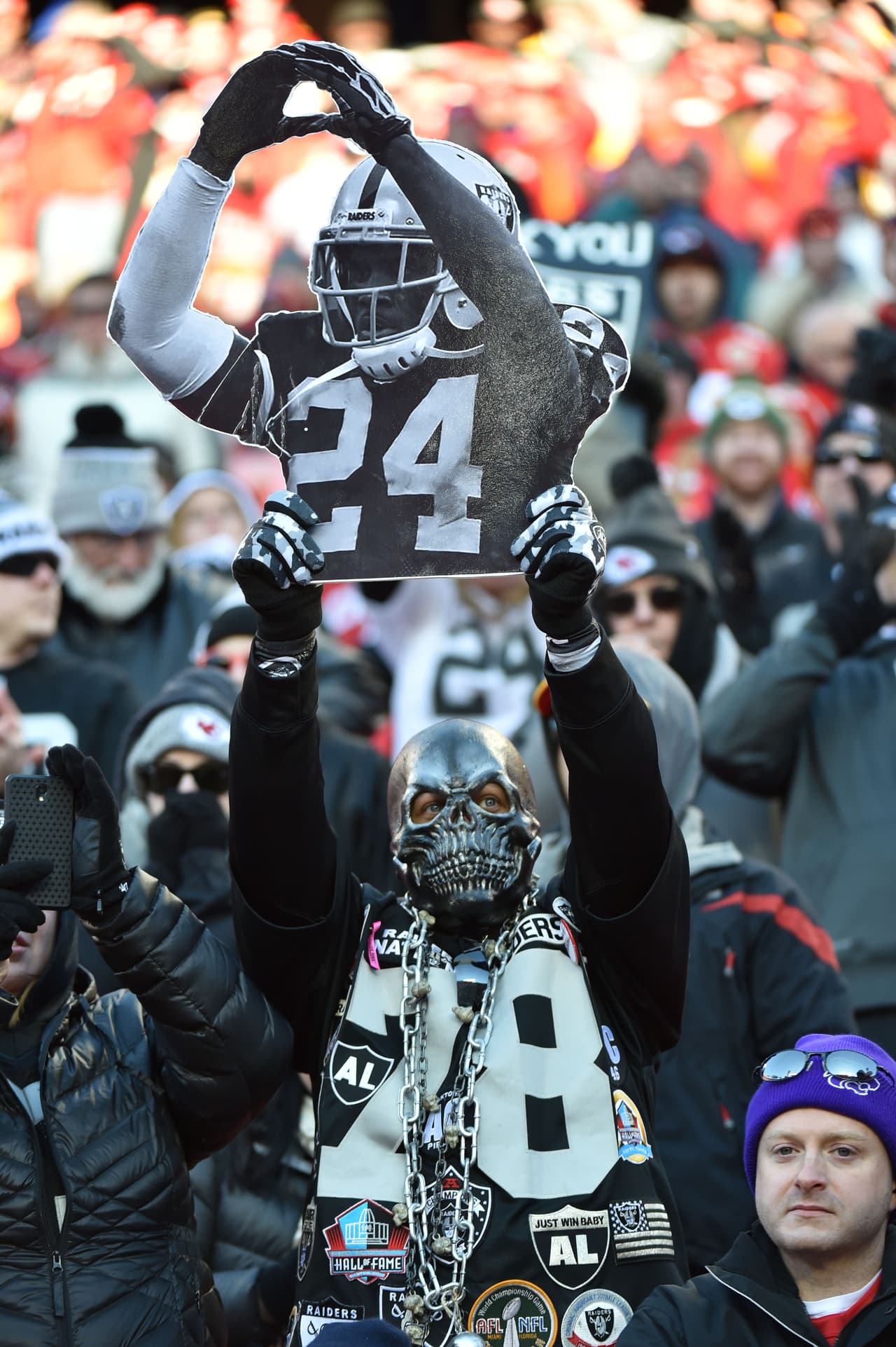 Adiós a la temporada regular de la NFL, y los fans demostraron toda su pasión por este deporte.
