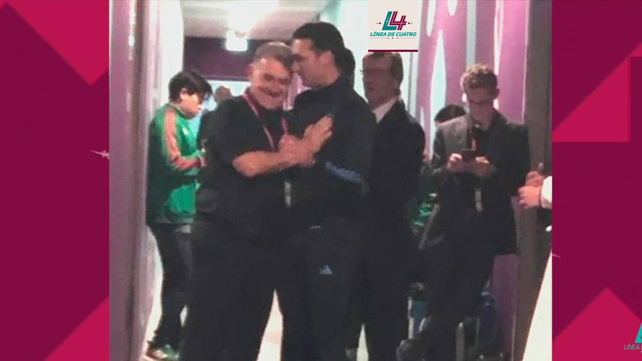 ¿Polémica? Así fue captado el 'Tata' Martino con Scaloni