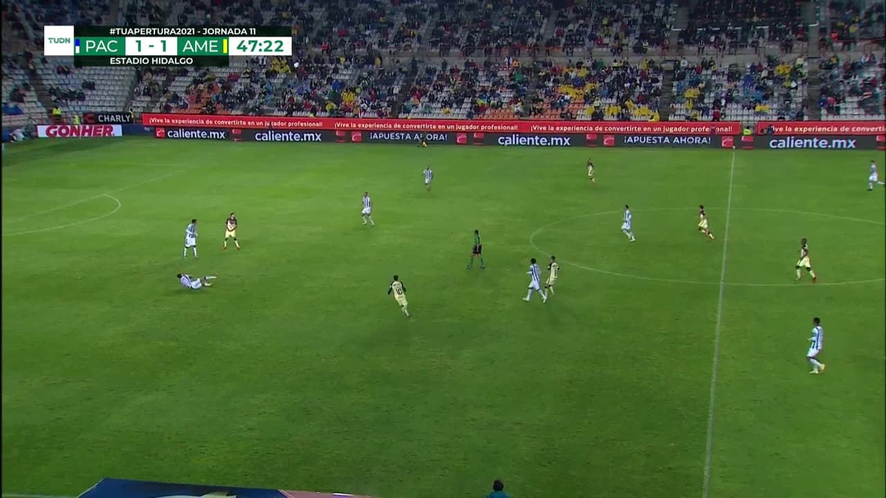 ¡TIRO ATAJADO! disparo por Erick Sánchez.