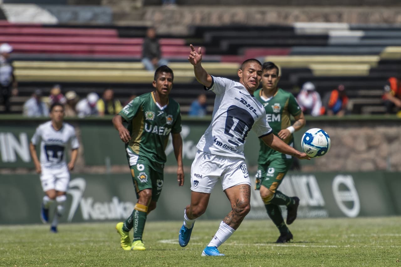 UAEM 0-0 UNAM. Potros se va de la Copa MX con un punto; Pumas avanza de ronda como primero de grupo con ocho puntos.