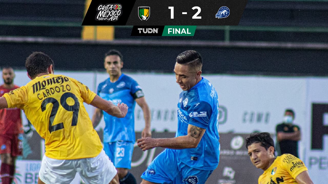 Venados FC 1-2 Celaya en J1 de la Liga Expansión BBVA MX: marcador y resumen