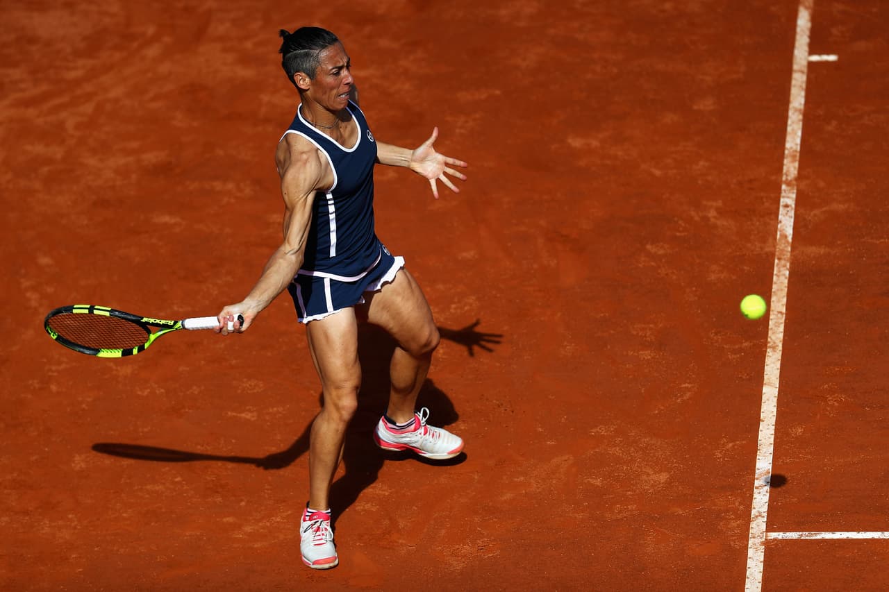 En abril de este año, en el Abierto de Italia, Schiavone jugó su último torneo como profesional.