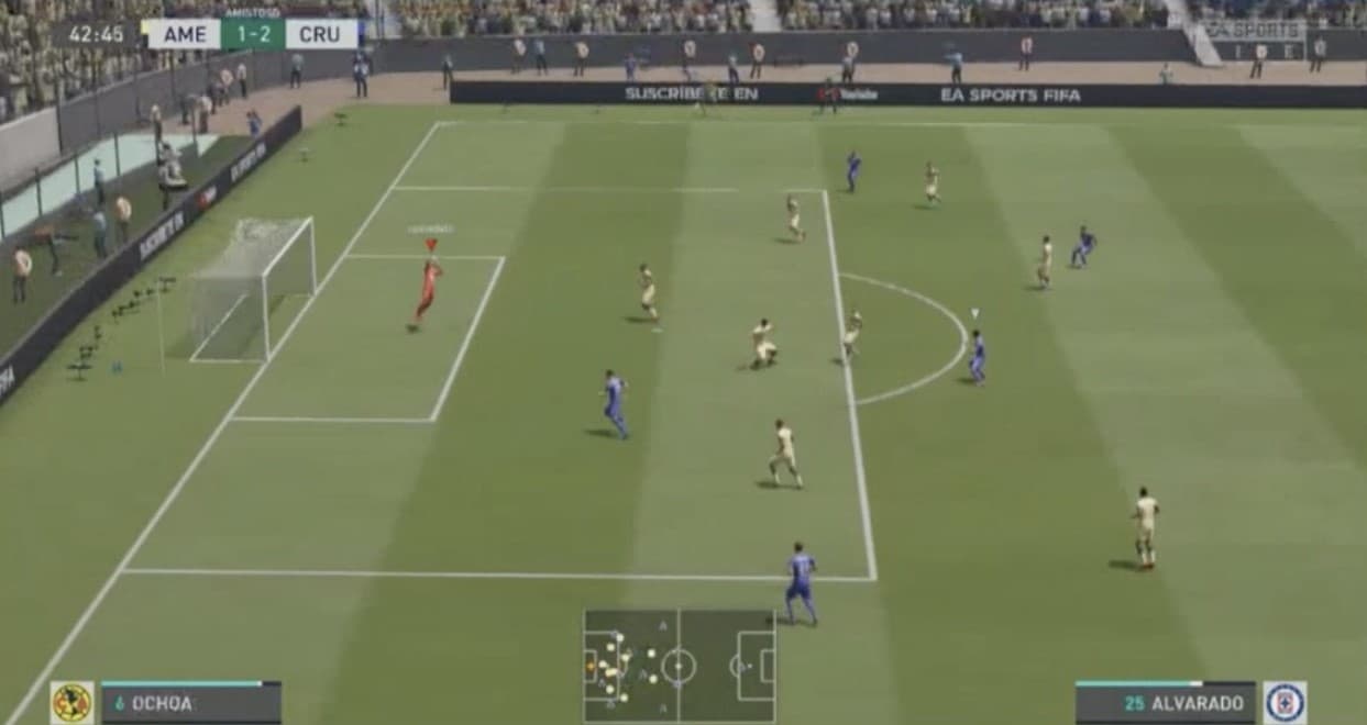 Santiago Giménez y la Máquina fueron los encargados de darle un baile y una goleada a las Águilas de Nicolás Benedetti.