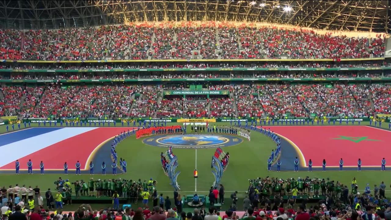 ¡Se entonan los himnos de Países Bajos y Marruecos desde Monterrey!